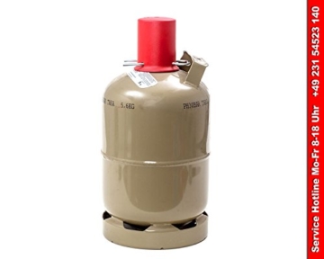 Heizpilz Gasflasche 5kg leer - 