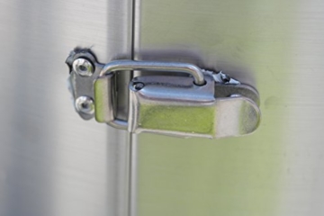 Traedgard Heizstrahler California Edelstahl mit Glasroehre 185cm