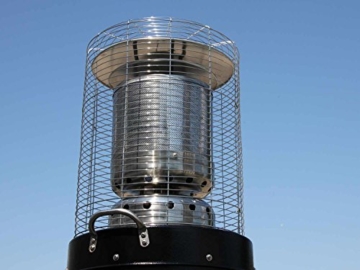 Traedgard Heizstrahler Midi Kompakt schwarz